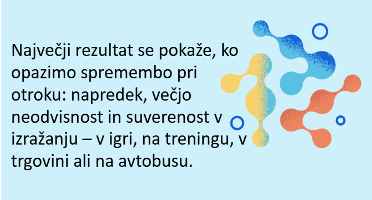 Rezultati pri otroku